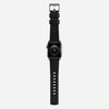 Active strap pro heinen leather black silver hardware  