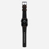 Active strap pro heinen leather classic brown silver hardware 